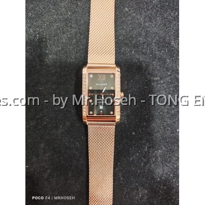 Balmer 21mm Crystal Rectangle Ladies Watch 8169L RG-4 Balmer 21mm Crystal Rectangle Ladies Watch 8169L RG-4